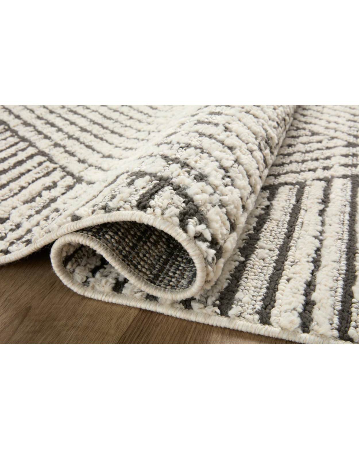 Ines Rug in Charcoal_Ivory (11)