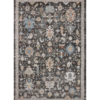 Ivy Rug in Charcoal _ Multi