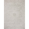 Ivy Rug in Silver _ Ivory